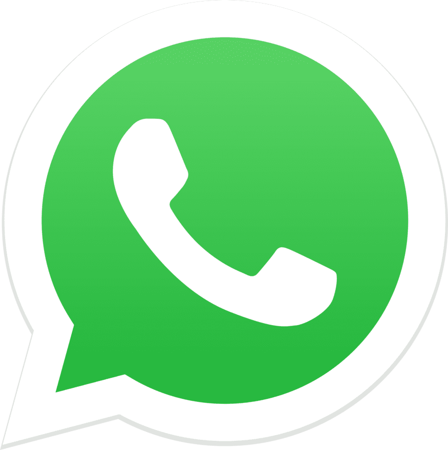 Logotipo de whatsapp para reservar